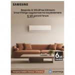 iF Design Award Ödüllü Samsung Bespoke AI WindFree Pro Klimada 6 Yıl Garanti ve 6 Taksit Avantajı
