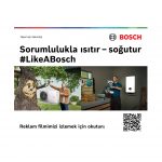 Bosch Home Comfort, “Sorumlulukla Isıtır – #LikeABosch” Kampanyasıyla Kışa Hazır