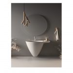 Bien Mineral Monoblok Lavabo, Banyolara Zarif ve Sofistike Bir Kimlik Kazandırıyor