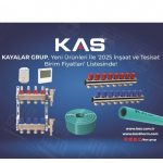 Kayalar Grup, Yeni Ürünleri ile ‘2025 İnşaat ve Tesisat Birim Fiyatları’ Listesinde!