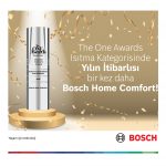 Bosch Home Comfort’a  The ONE Awards’ta ‘Yılın İtibarlısı’ Ödülü